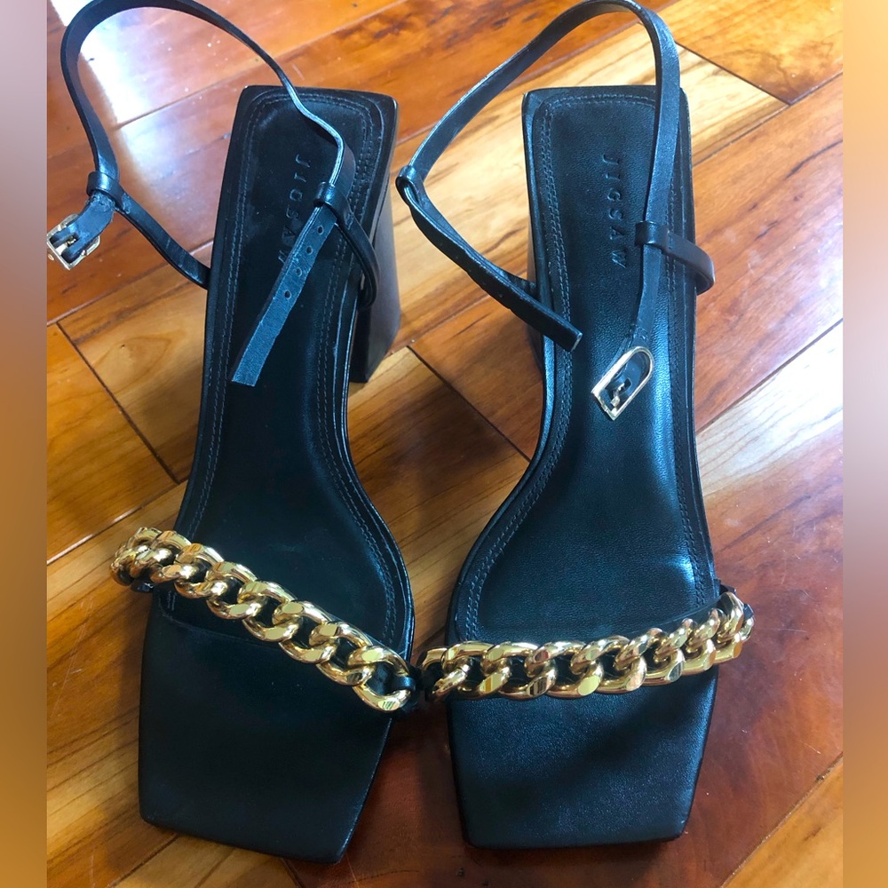Black Jigsaw heels